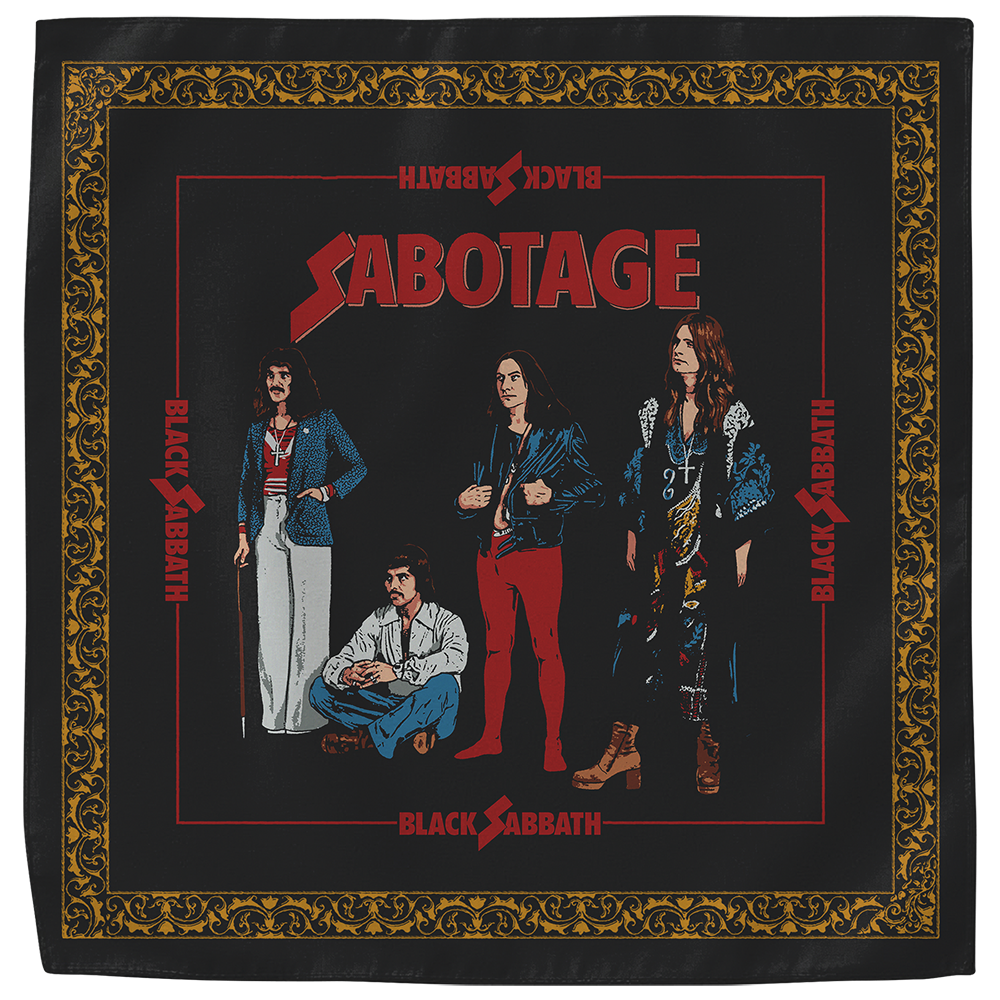 Sabotage Bandana - Black Sabbath Official UK Store