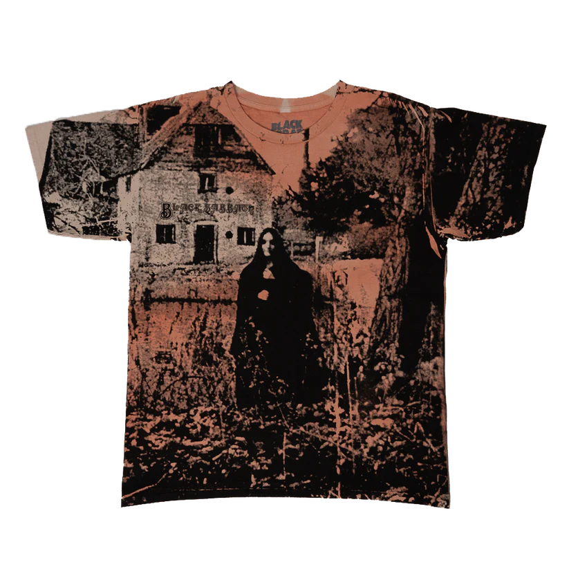 Black Sabbath - Self Titled Custom T-Shirt
