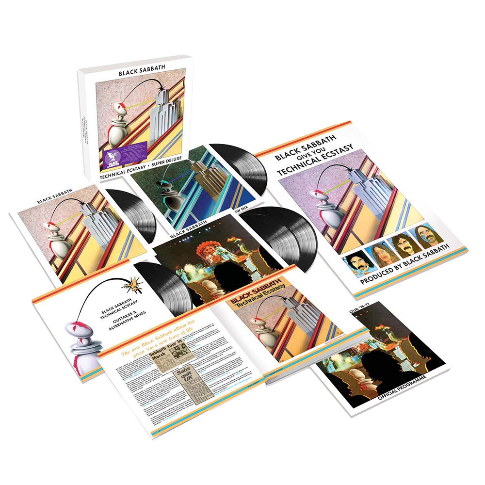 BLACK SABBATH★Technical Ecstasy UK Verti Technical Ecstasy: Super Deluxe Edition 5LP - Black Sabbath