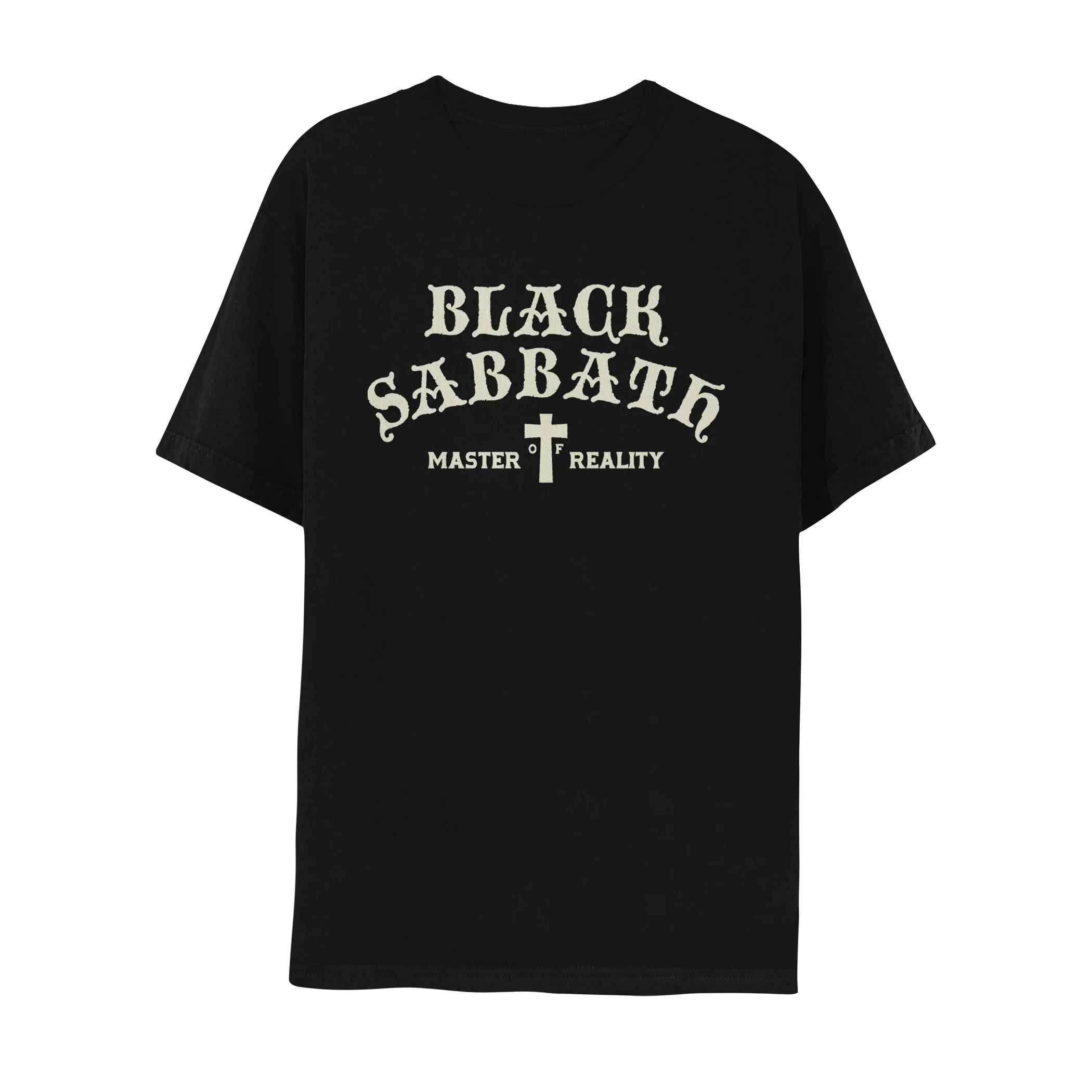 Master Of Reality Trippy Skull T-Shirt - Black Sabbath Official UK