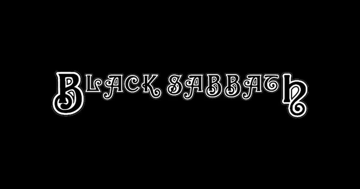 Black Sabbath Never Say Die Band Logo Official Black Ringer Black Sabbath Never Say Die Band Logo Official Black Ringer