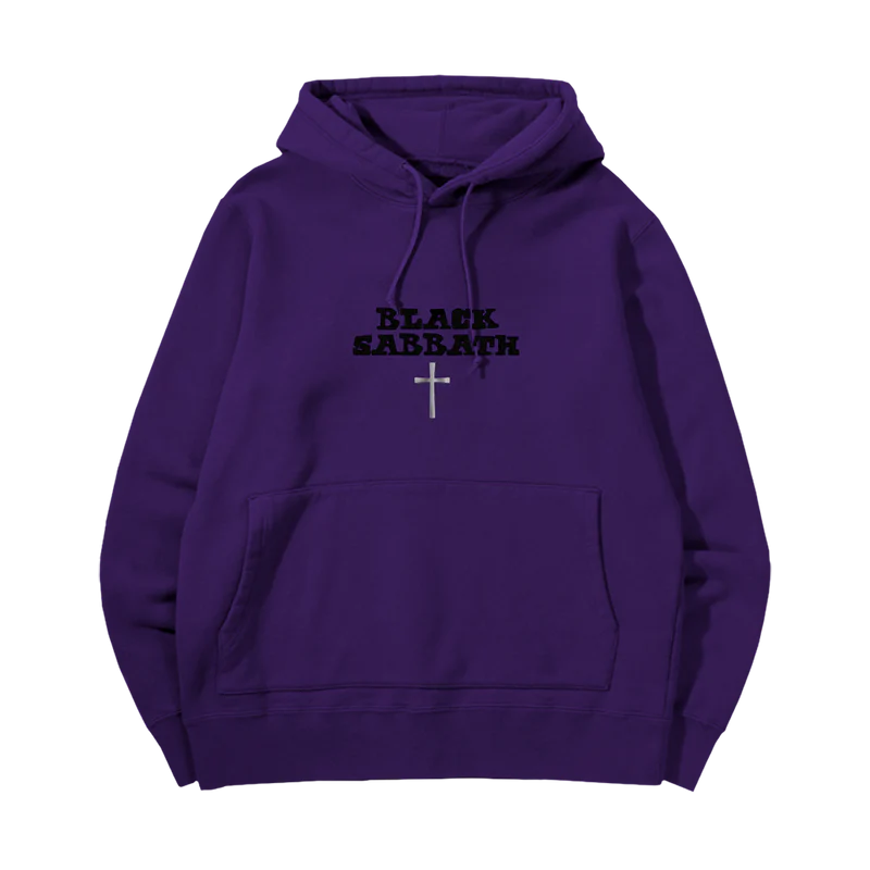 Black Sabbath - Paranoid Purple Hoodie