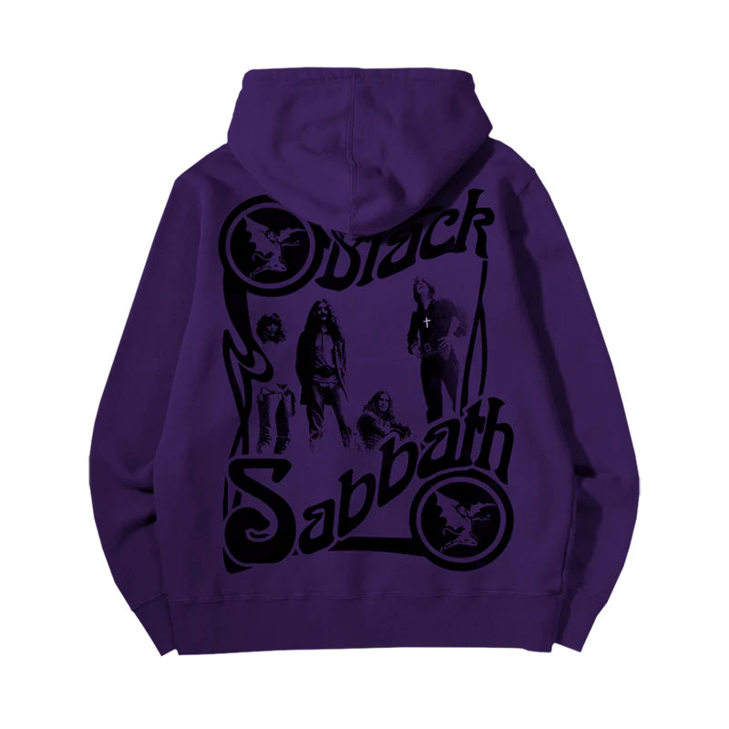 Black Sabbath - Paranoid Purple Hoodie