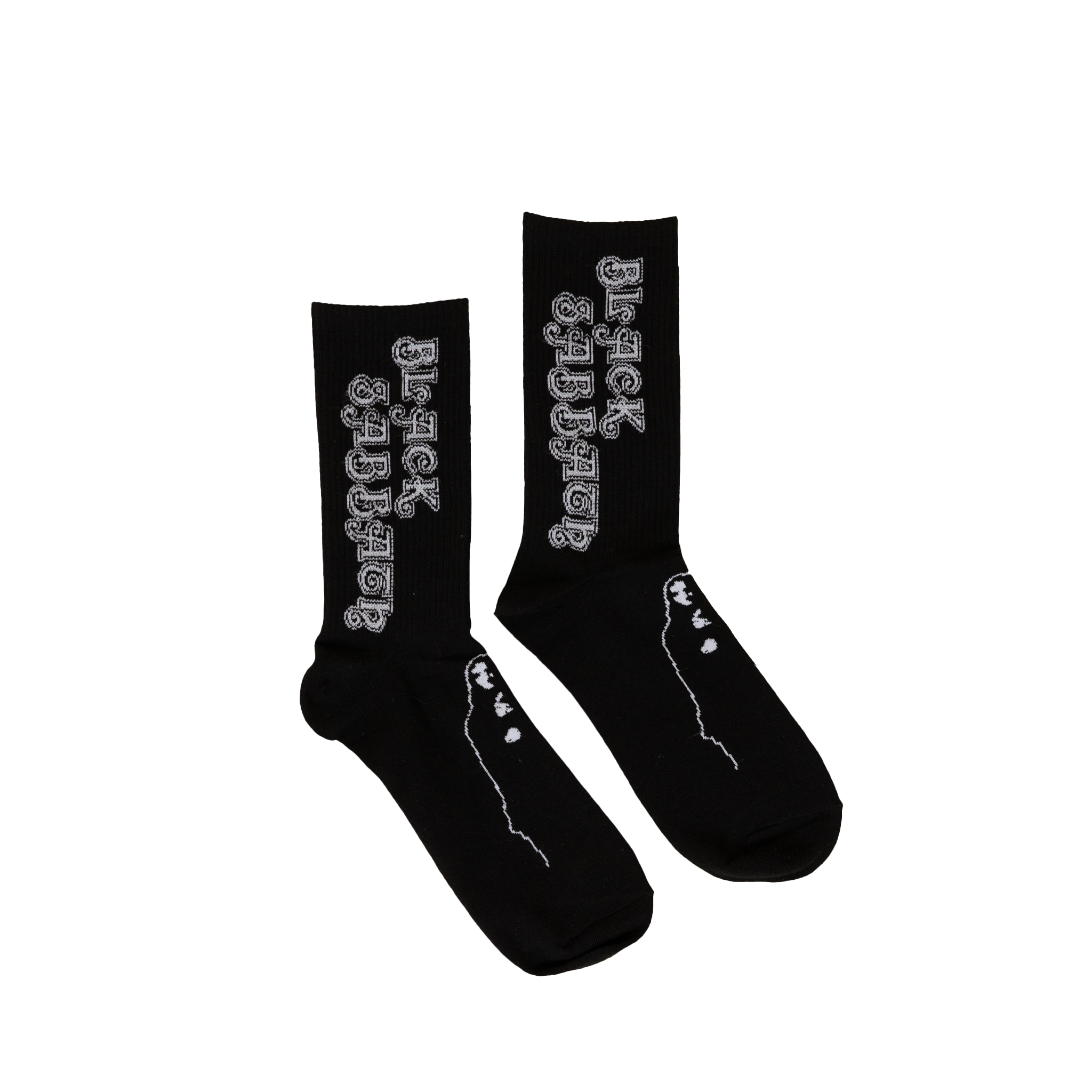 Black Sabbath - Self-Titled Logo Socks