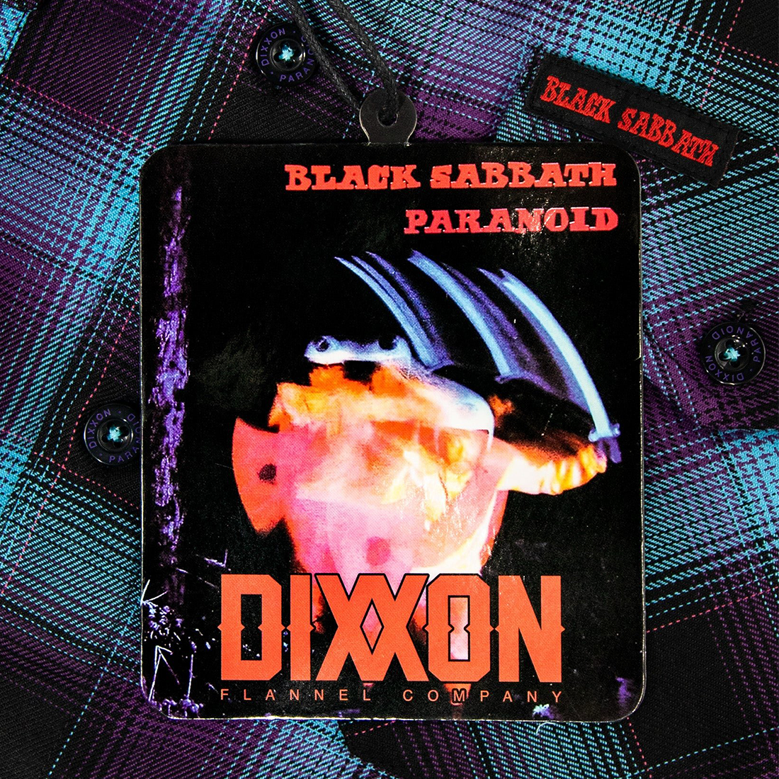 Black Sabbath - Paranoid Dixxon Flannel