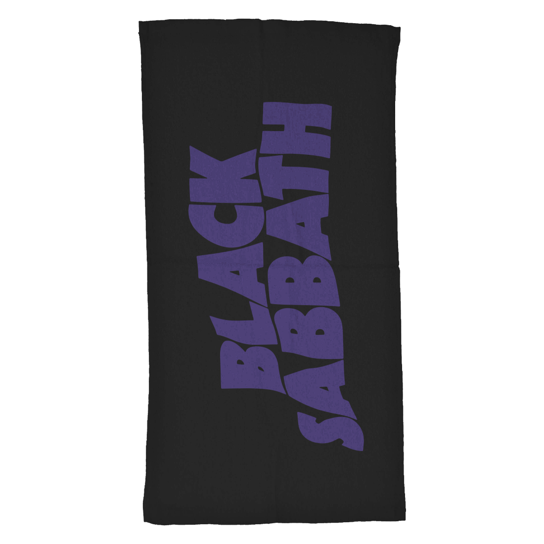 Purple Logo Beach Towel