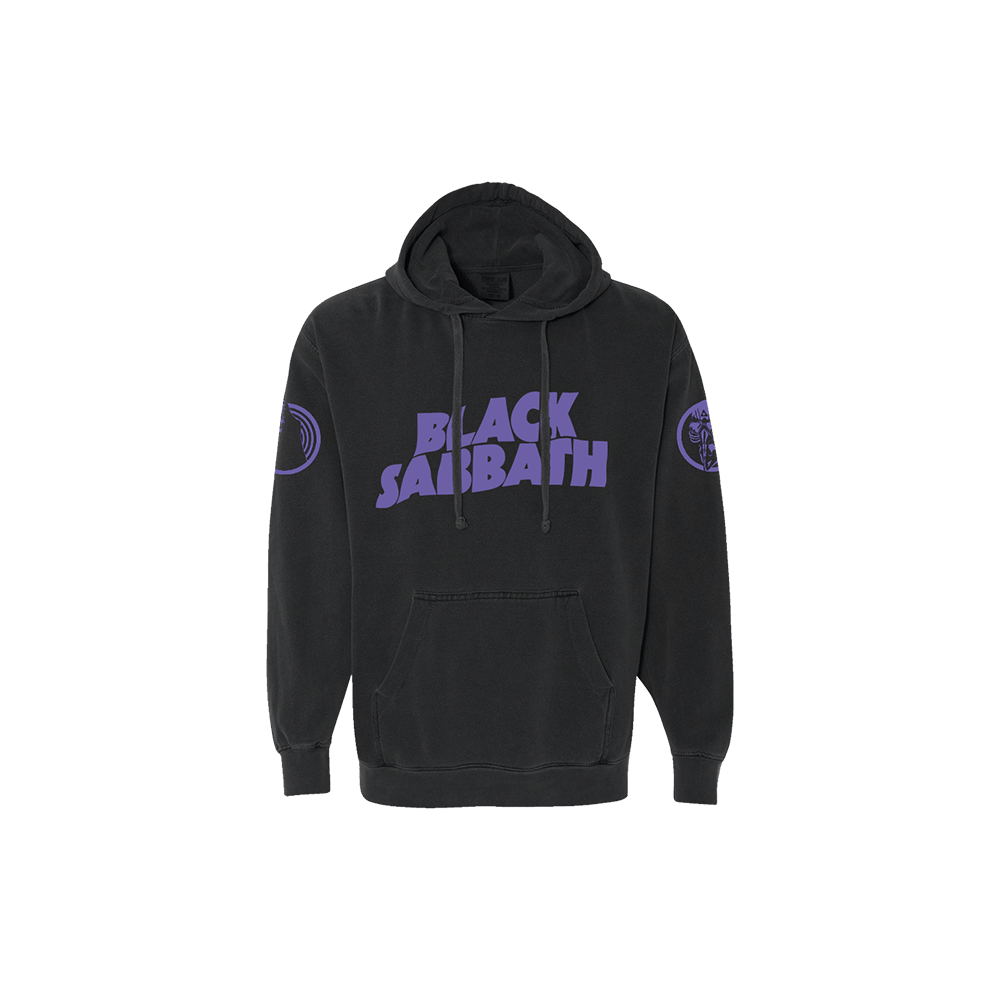 Black Sabbath - Purple Logo Pullover Hoodie