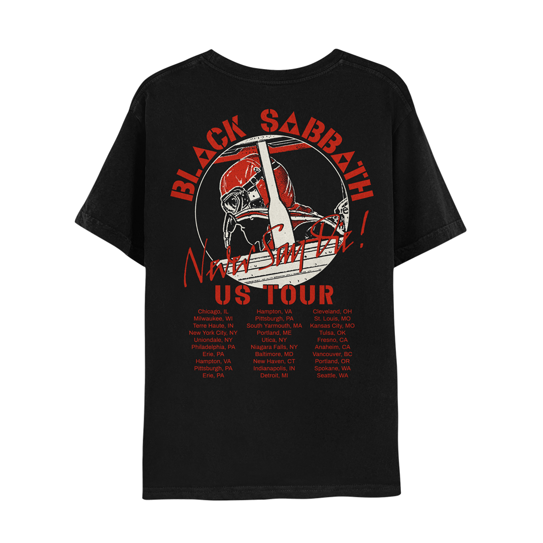 Never Say Die 1978 Tour T-Shirt