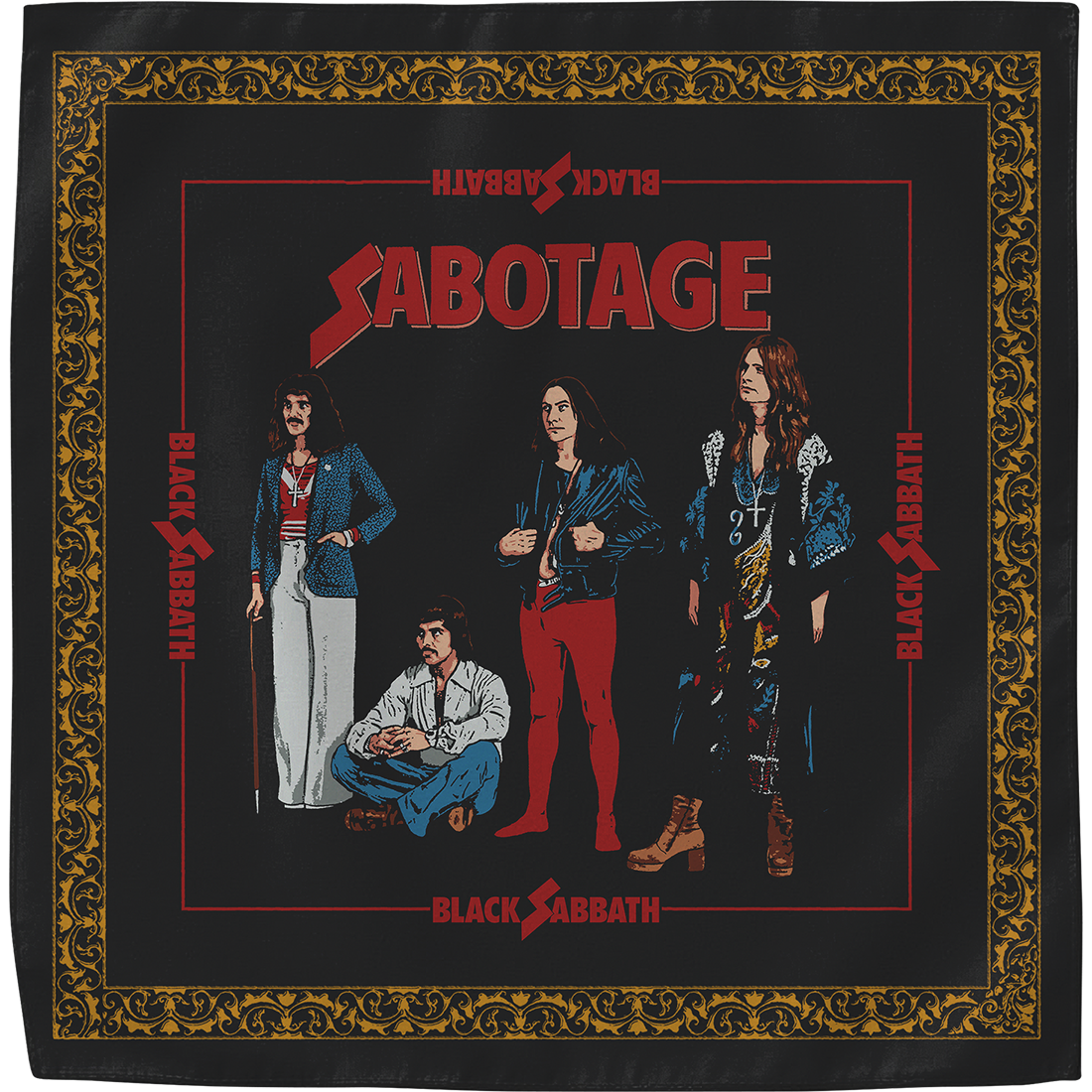 Black Sabbath - Sabotage Bandana