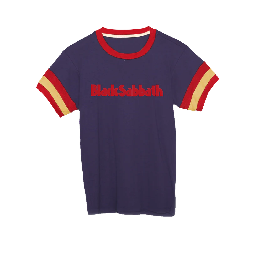 Black Sabbath - Retro Red Logo T-Shirt