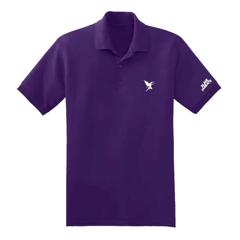 Black Sabbath - Henry Purple Polo Shirt