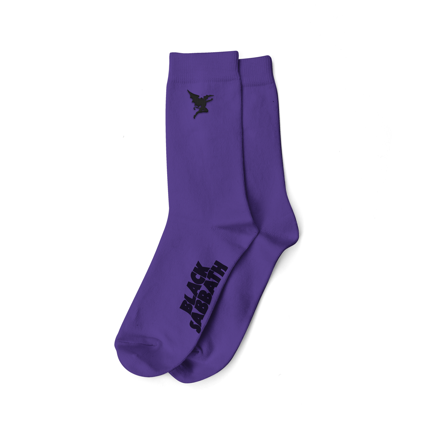 Henry and Logo Purple Socks