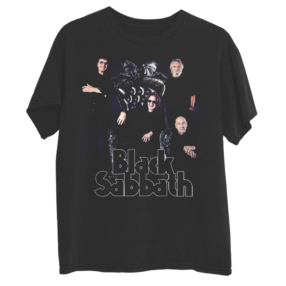 Black Sabbath - Back to the Beginning Band Photo T-Shirt