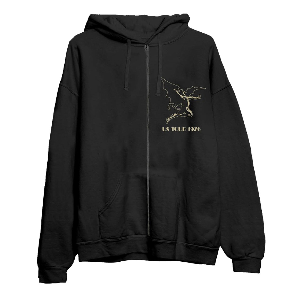 Black Sabbath - Henry US Tour 1976 Zip Up Hoodie