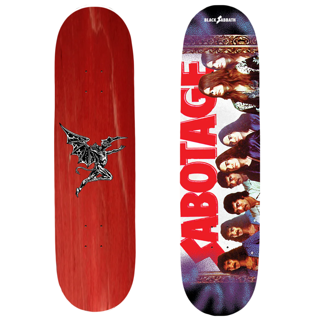 Black Sabbath - Sabotage Skate Deck