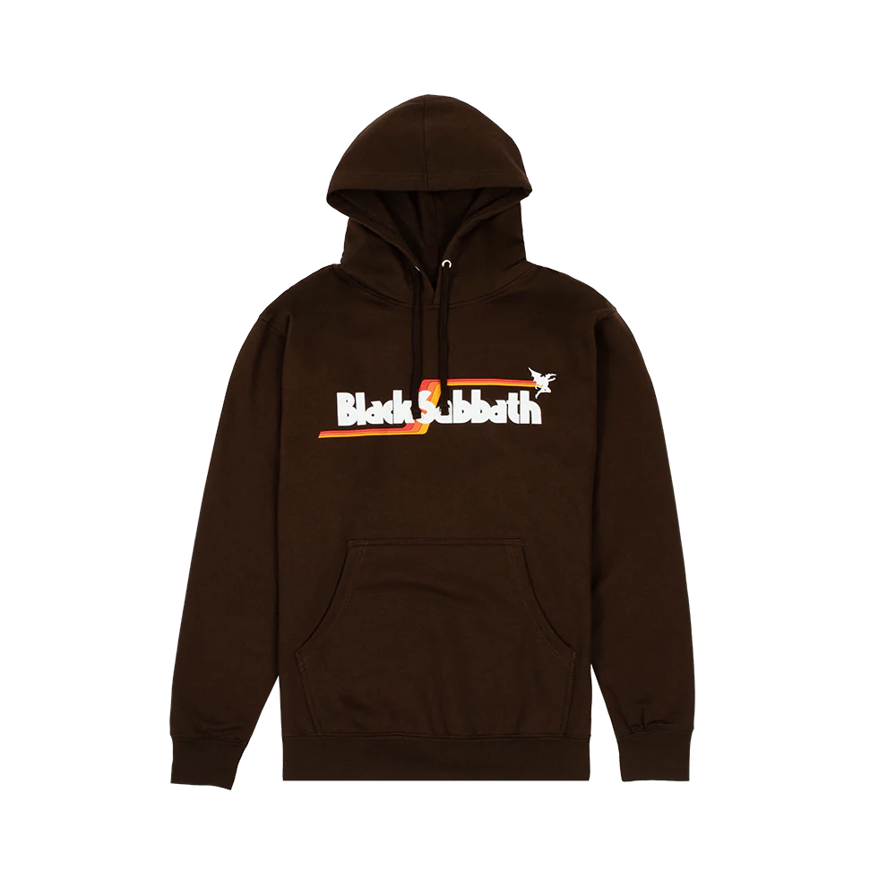 Black Sabbath - Logo Brown Hoodie