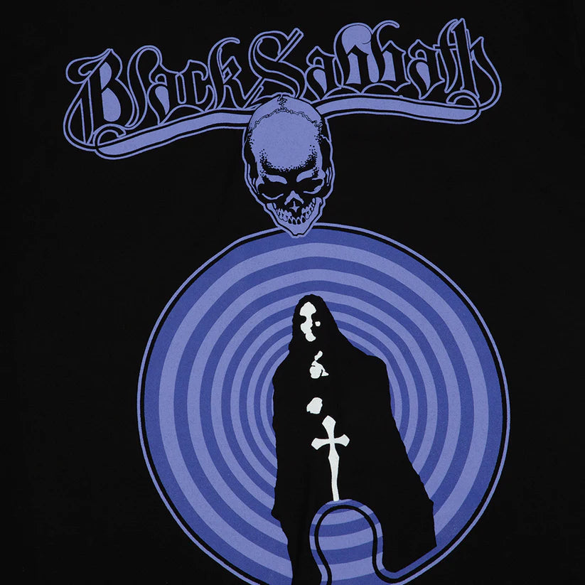 Black Sabbath - Logo Skull Witch Black T-Shirt