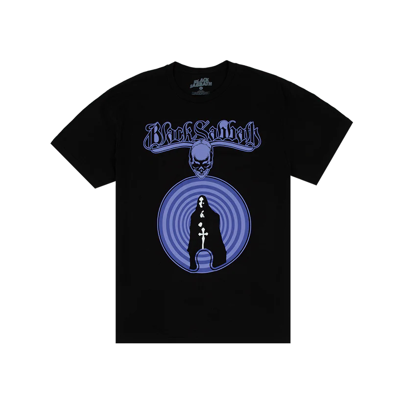 Black Sabbath - Logo Skull Witch Black T-Shirt
