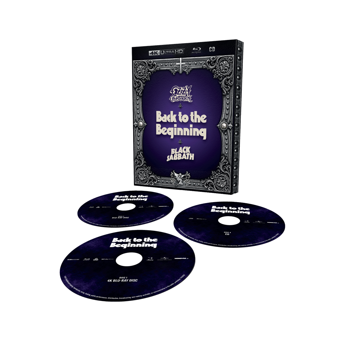 Back To The Beginning: Blu-Ray & CD - Black Sabbath Official UK Store