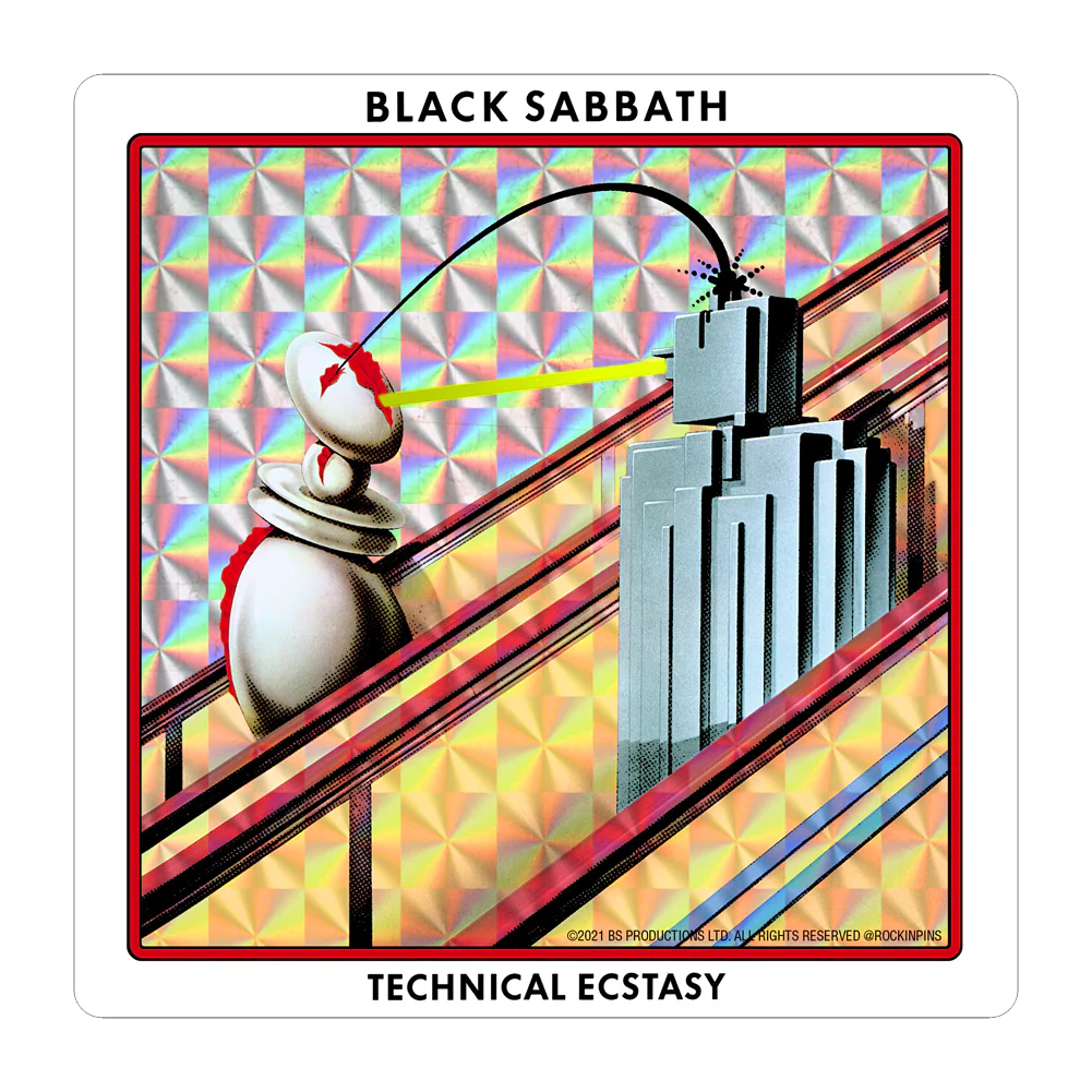 Black Sabbath - Technical Ecstasy Prismatic Sticker