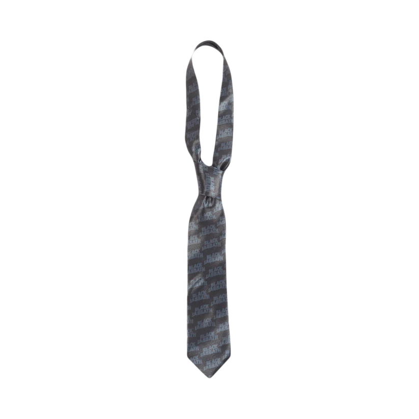 Black Sabbath - Black Tonal Logo Tie
