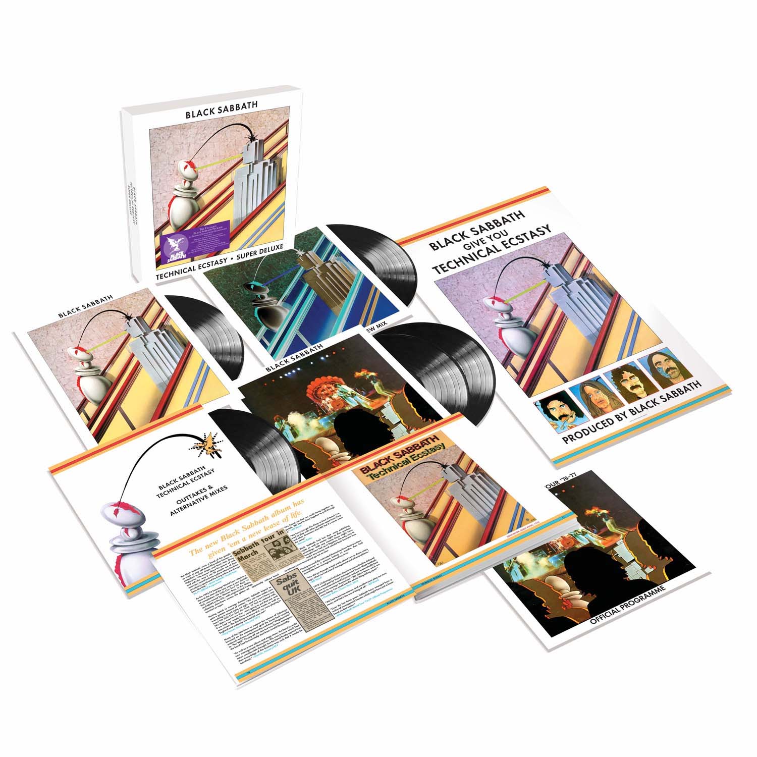 Technical Ecstasy - 5 LP Super Deluxe Edition Box Set