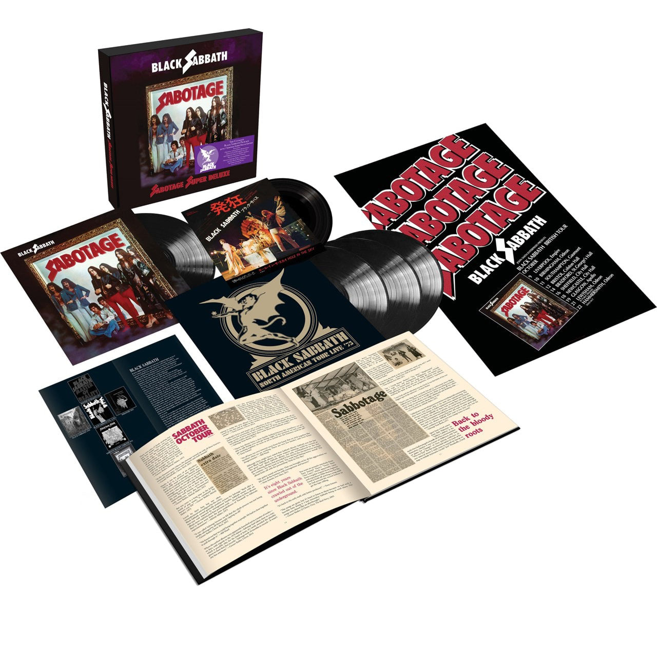Sabotage - 4 LP + 7" Super Deluxe Edition Box Set