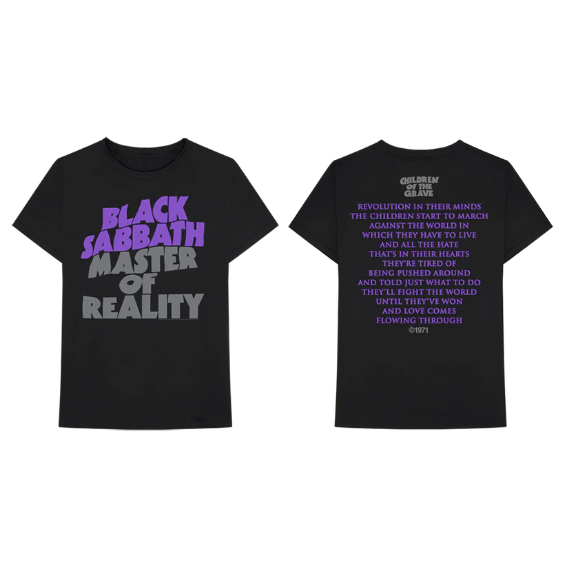 Black Sabbath - Children Of The Grave Tee
