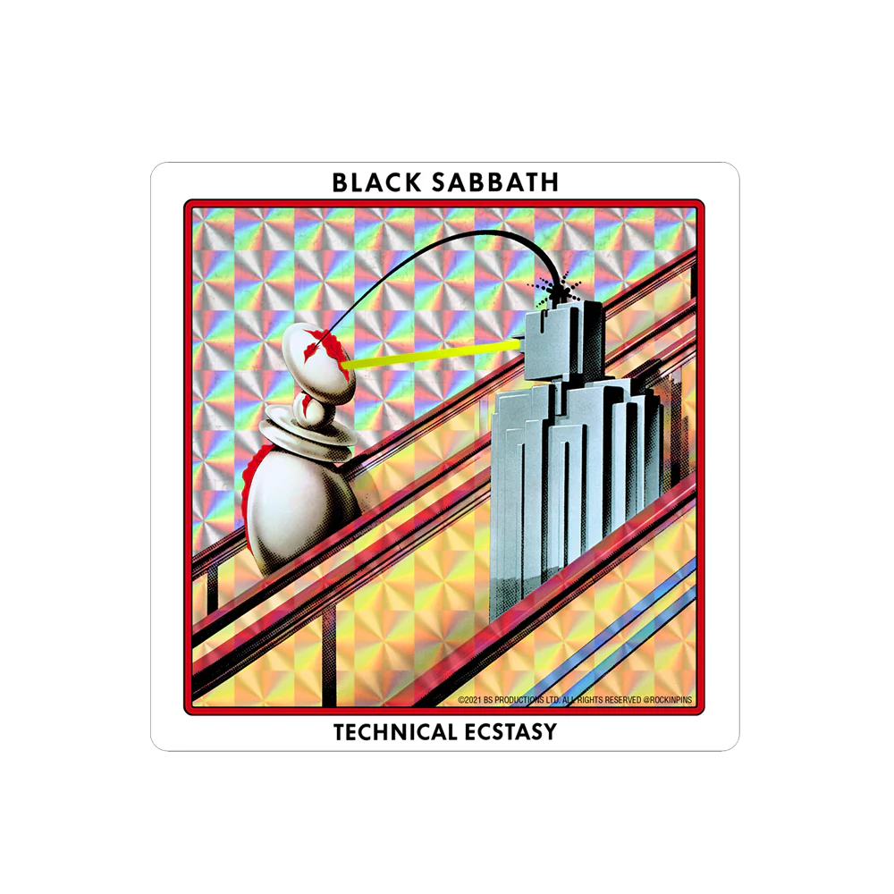 Black Sabbath - Technical Ecstasy Prismatic Sticker