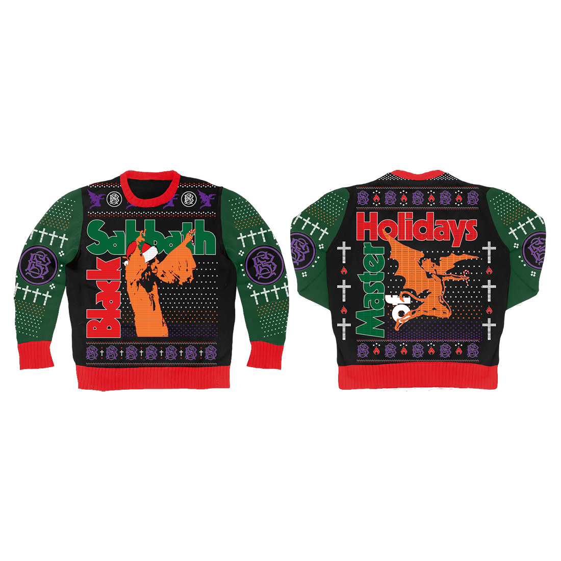 Black Sabbath Holiday Sweater