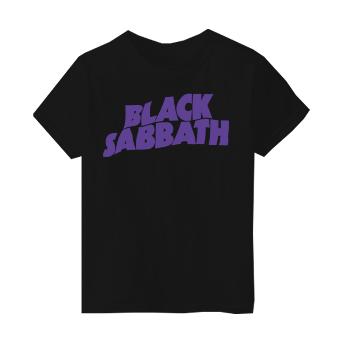 Black Sabbath Purple Logo Kids T-Shirt