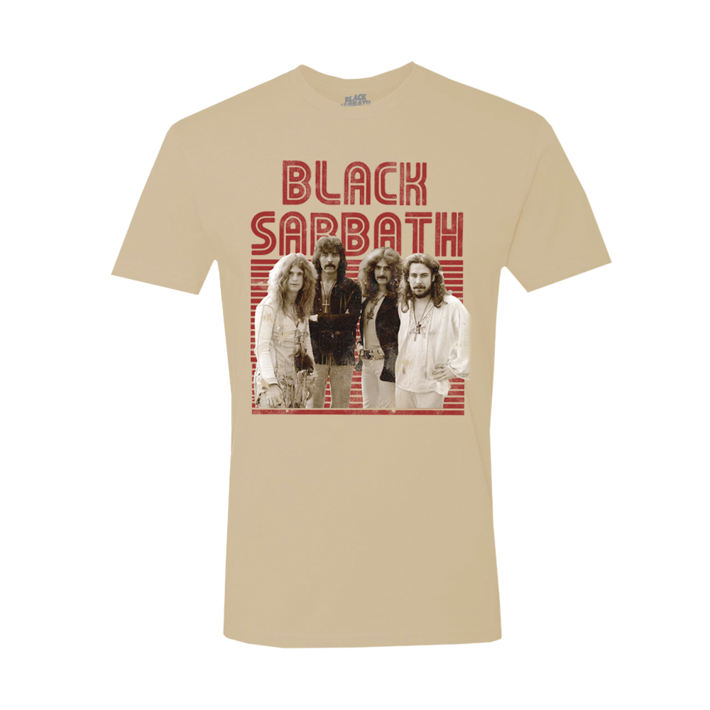Black Sabbath Red Stripe Graphic T-Shirt