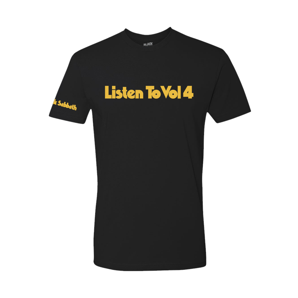 Listen To Vol 4 Black T-Shirt
